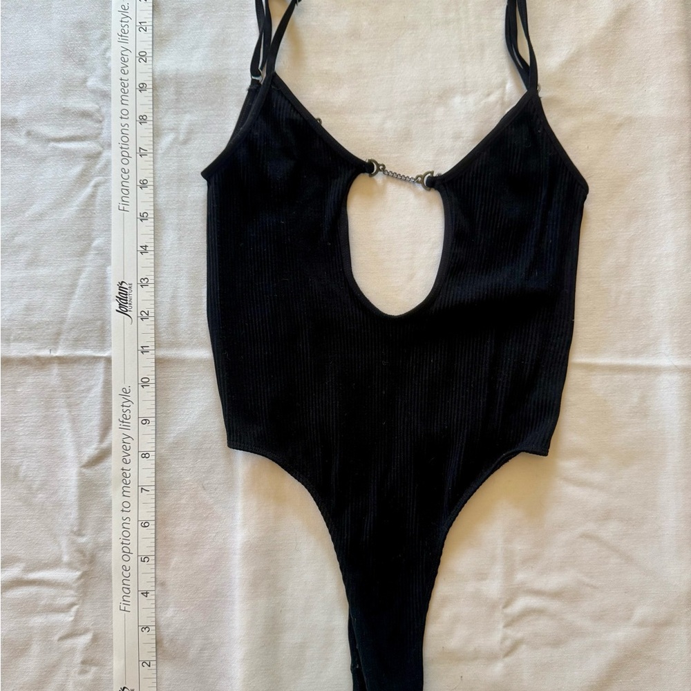 Elegant Black Women's Bodysuit